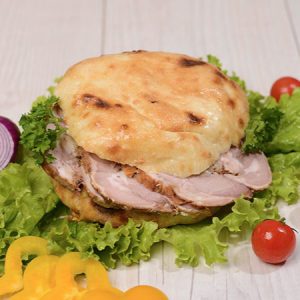 Чобанска лепиња са ролованом јагњетином